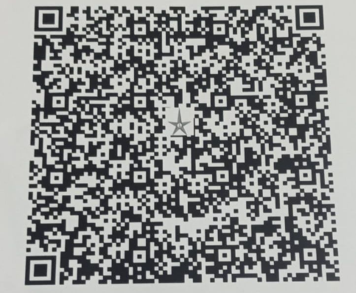 UPI QR code to donate to vShare Foundation